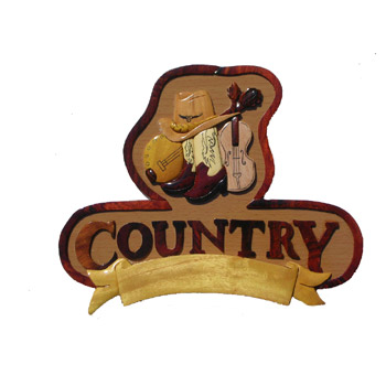 logo country avec plaque